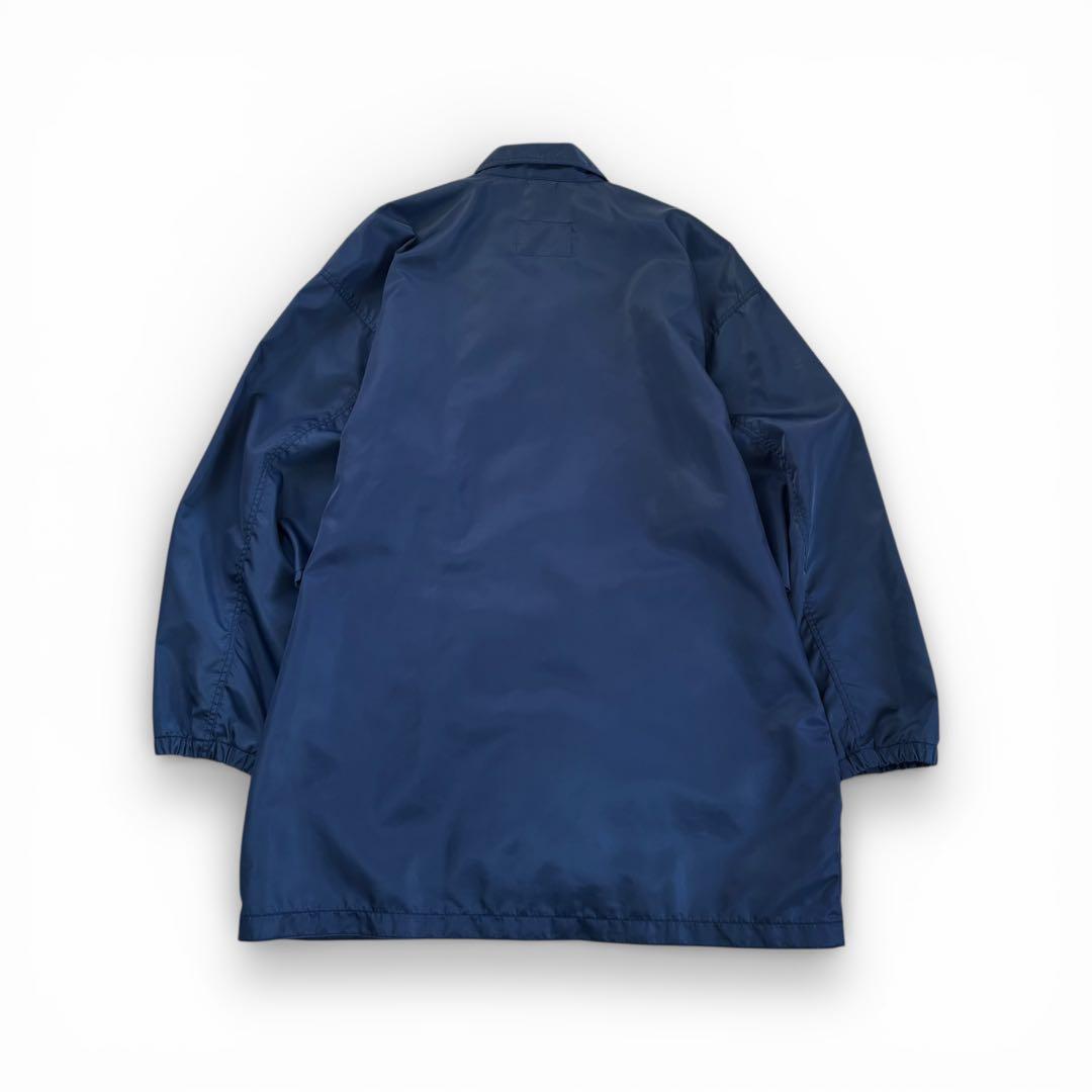 90s NIKE コーチジャケット 紺 L銀タグ バスケタグ USAヴィンテージ