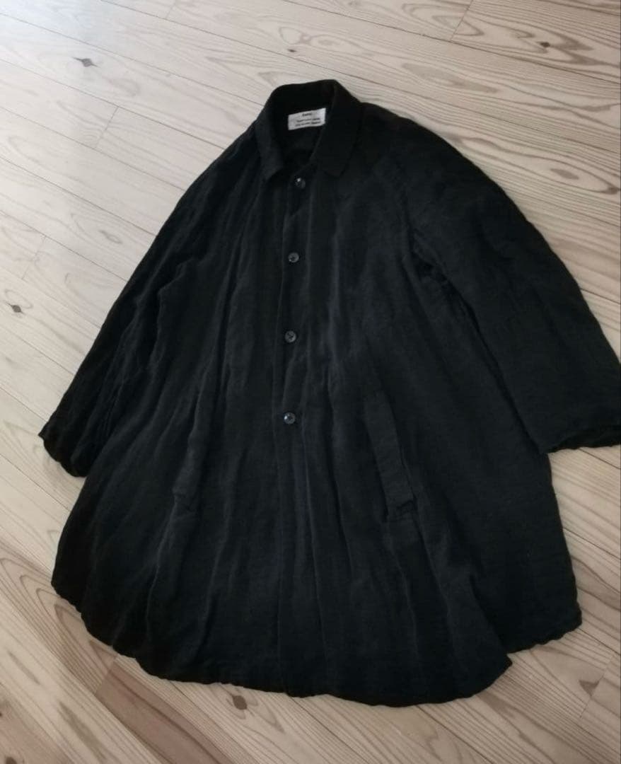 美品 kaval linen dochu coat
