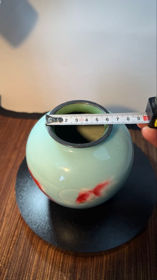 七宝焼　花瓶