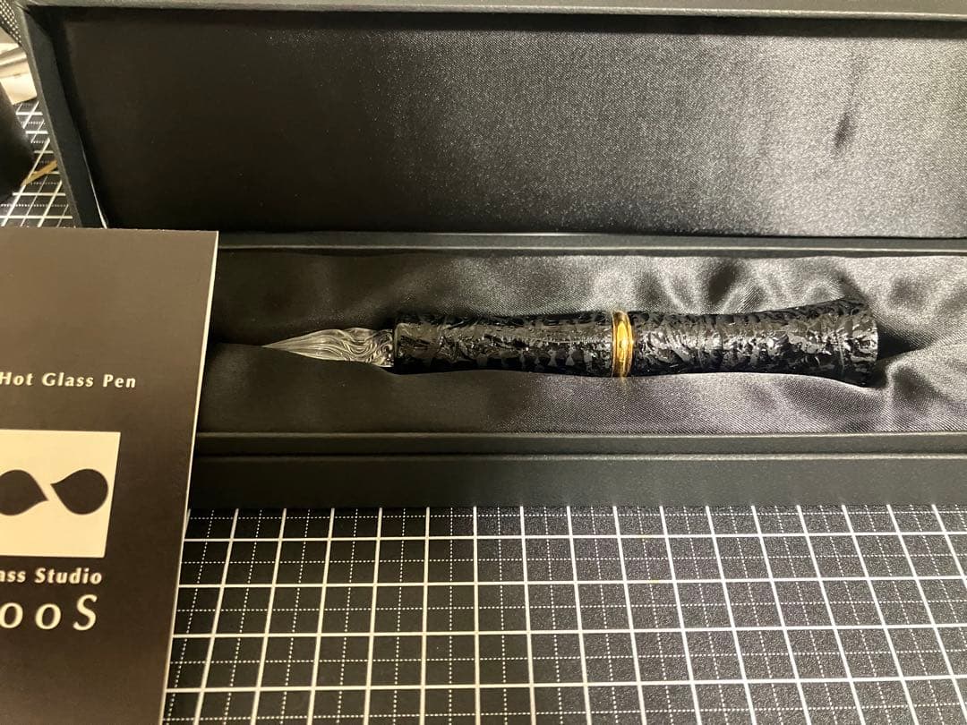 Glass Studio Toos ガラスペン TAKETORI 月に願う