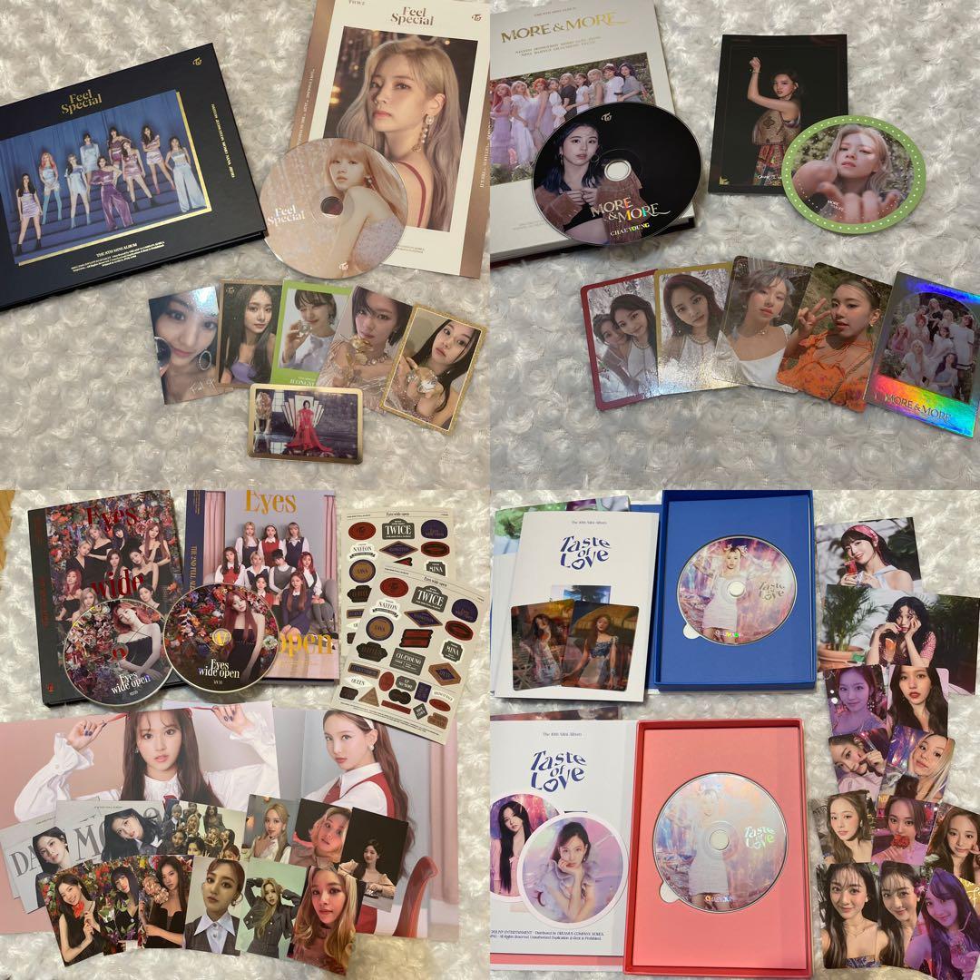 TWICEアルバム26点 ・ポスター8枚まとめ売り