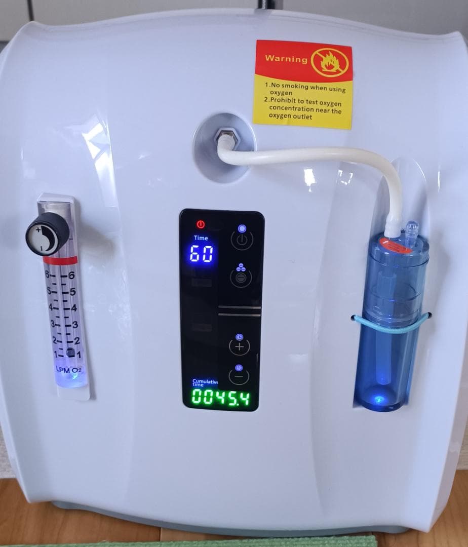 ペット　酸素濃縮器　酸素濃度計測器　酸素室