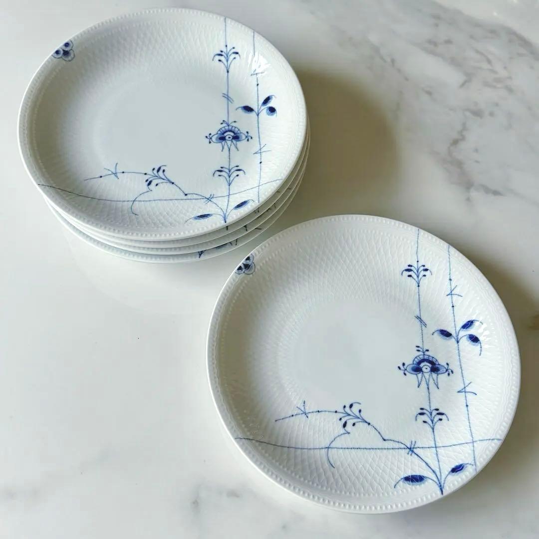 未使用 美品 ロイヤルコペンハーゲン 26cm 5枚 大皿