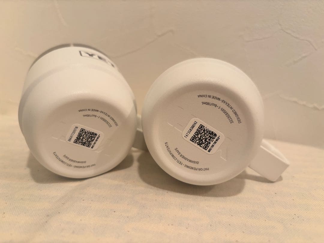 【新品】YETI 6oz スタッカブルマグ ２個セット！ホワイト