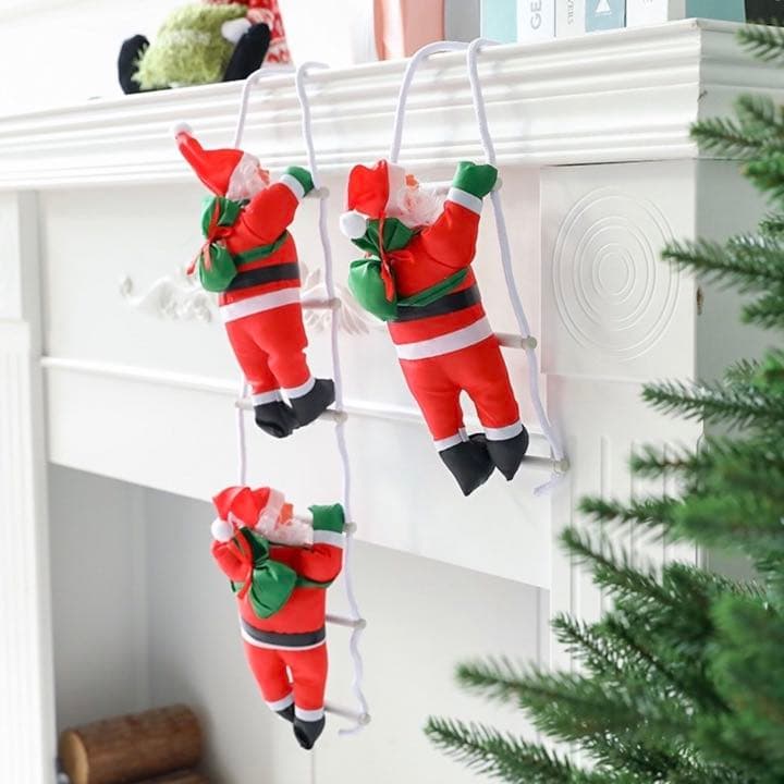 限定SALE ❣️ クリスマス サンタ シンプル はしご サンタクロース Xmas