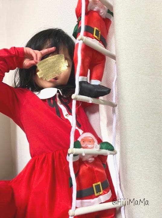 限定SALE ❣️ クリスマス サンタ シンプル はしご サンタクロース Xmas