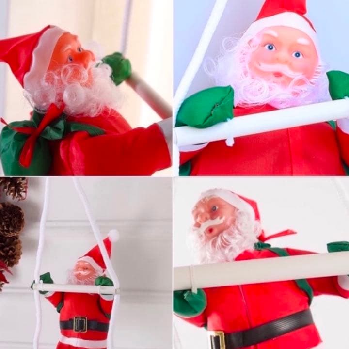 限定SALE ❣️ クリスマス サンタ シンプル はしご サンタクロース Xmas