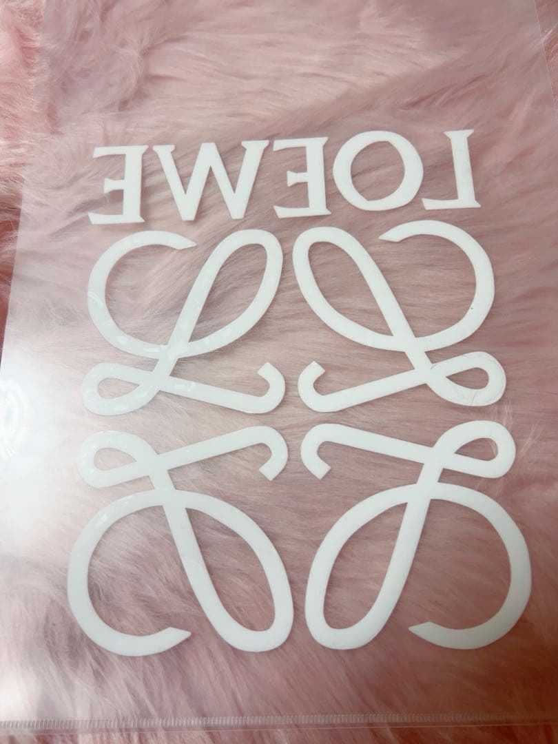 ✧︎*。LOEWE ロエベ ノベルティ クリアファイル