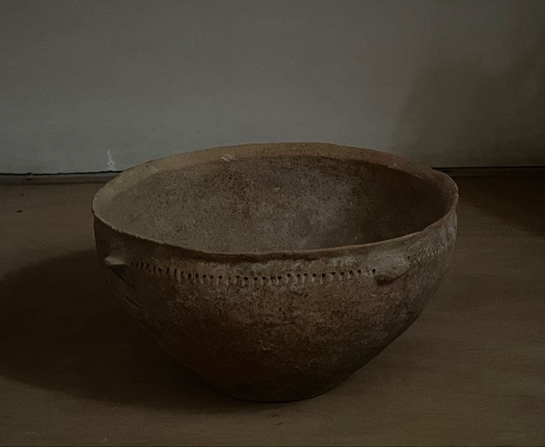 ヨルダン土器鉢　紀元前3500-2900年　/青銅器 古道具坂田　弥生