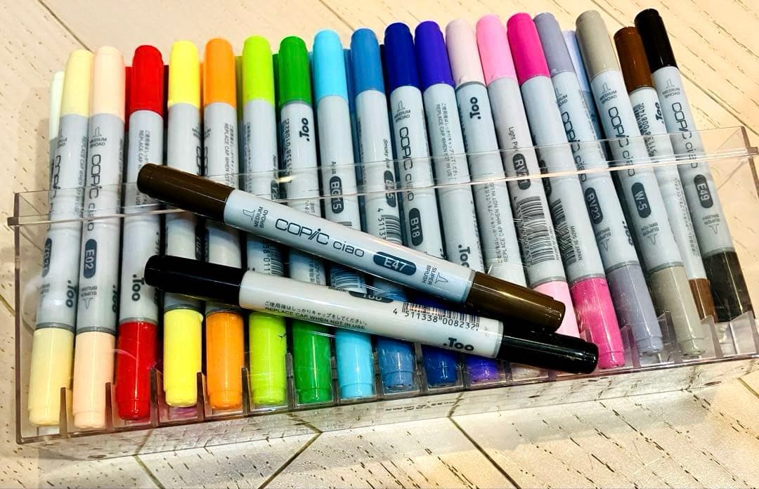 訳あり 美品☆Too コピック チャオ 72色 Bセット ケース無し