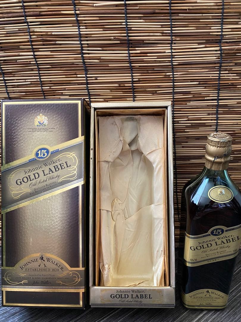 古酒！！ジョニーウォーカー ゴールドラベル15年