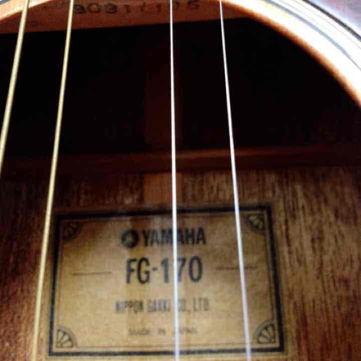 値下げ YAMAHA レアもの アコースティック ギター FG170