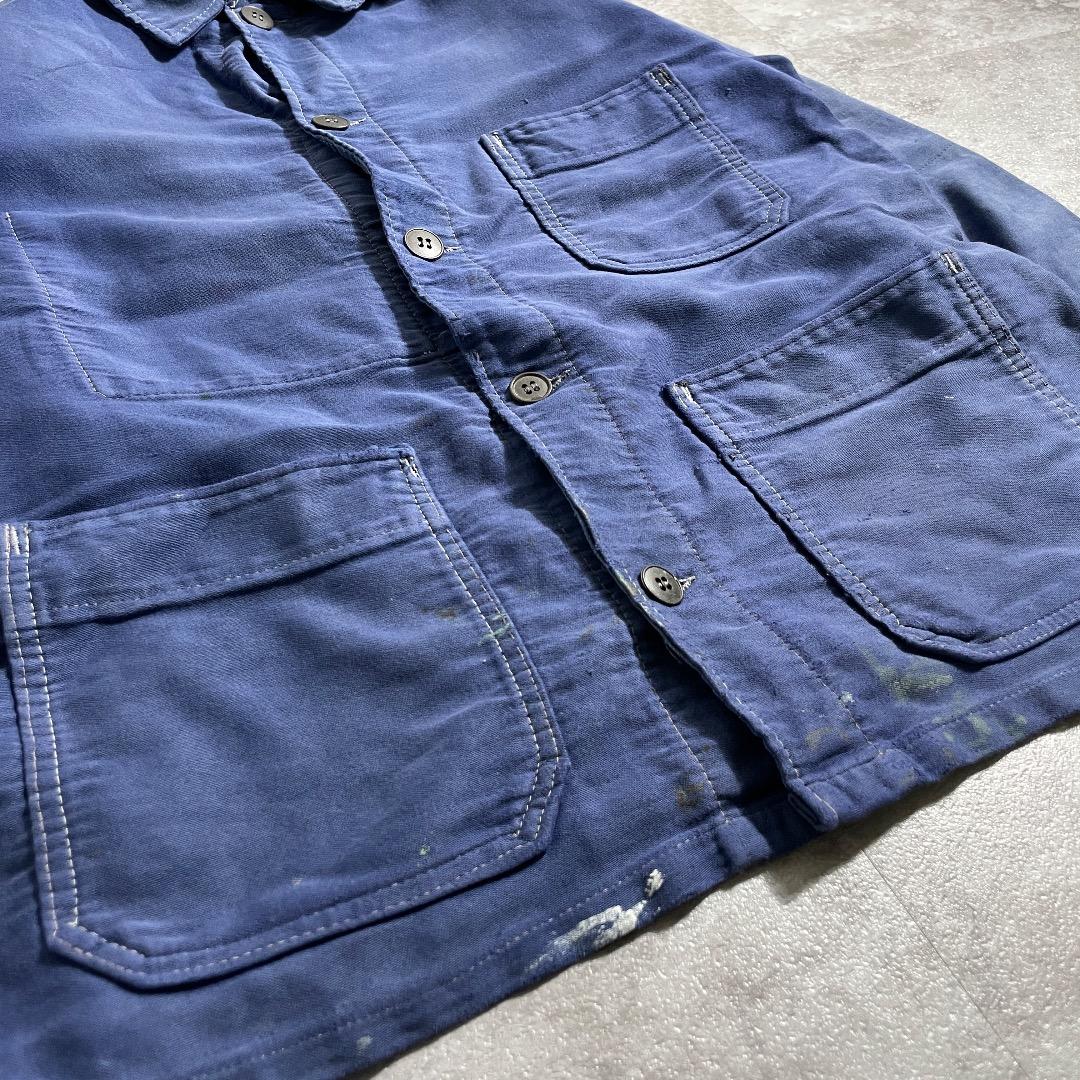 50-60s モールスキン フレンチワークジャケット
