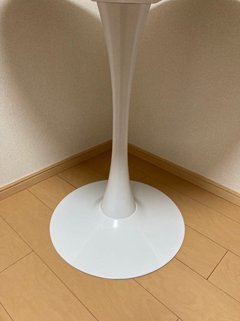「引取限定」「美品」円形ダイニングテーブル80cm ダイニングチェア 3点セット