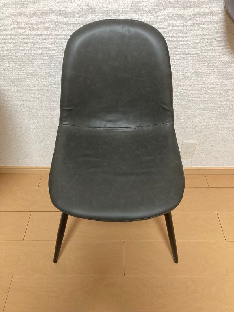 「引取限定」「美品」円形ダイニングテーブル80cm ダイニングチェア 3点セット