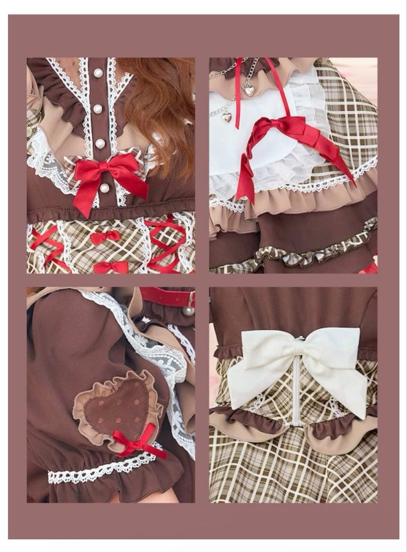 ショコラドールフレンチメイド バレンタインコスプレMalymoon/マリームーン