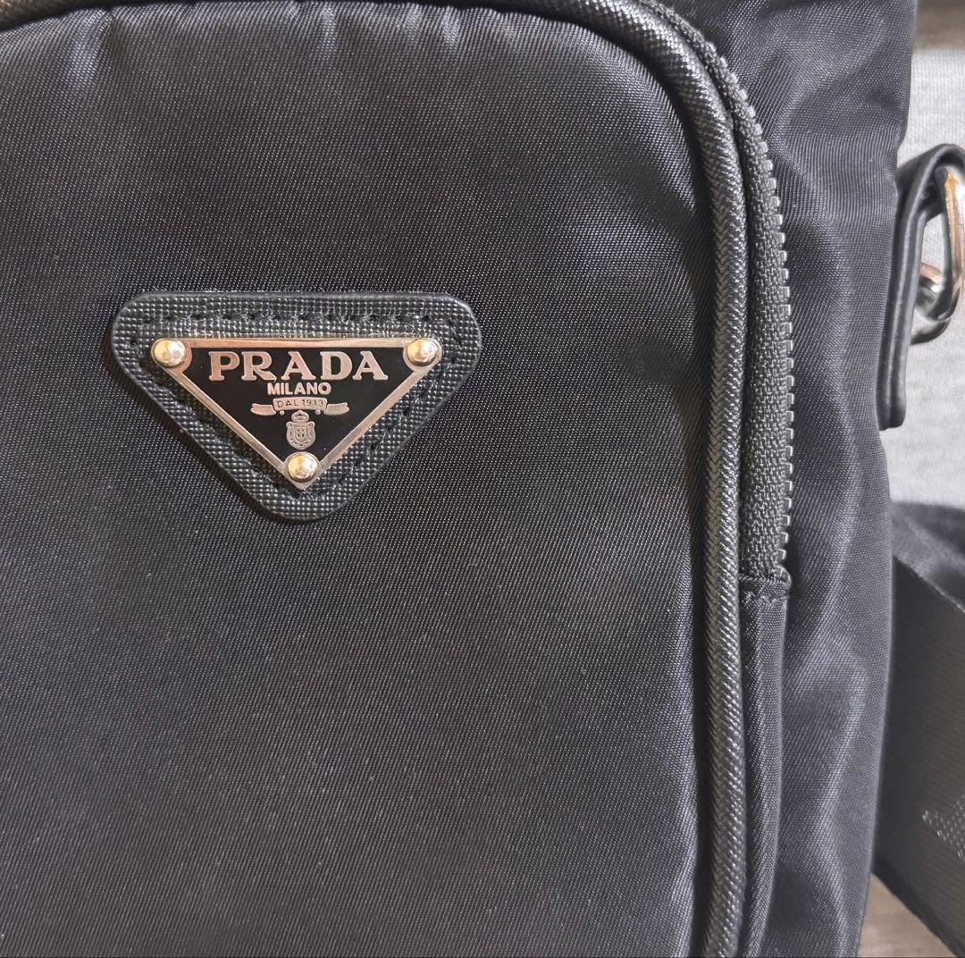 ピ*ん様 PRADA ショルダーバッグ ブラック