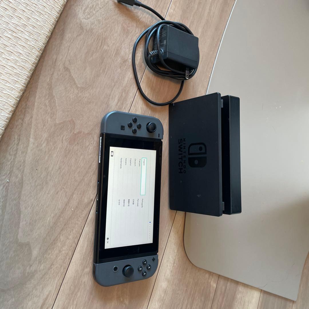 Nintendo Switch グレー 充電器付き