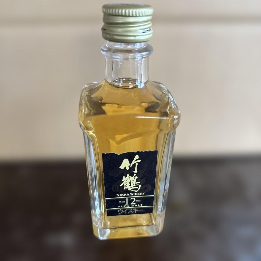限定プレミア商品ニッカウイスキー 竹鶴12年 50ml 4本