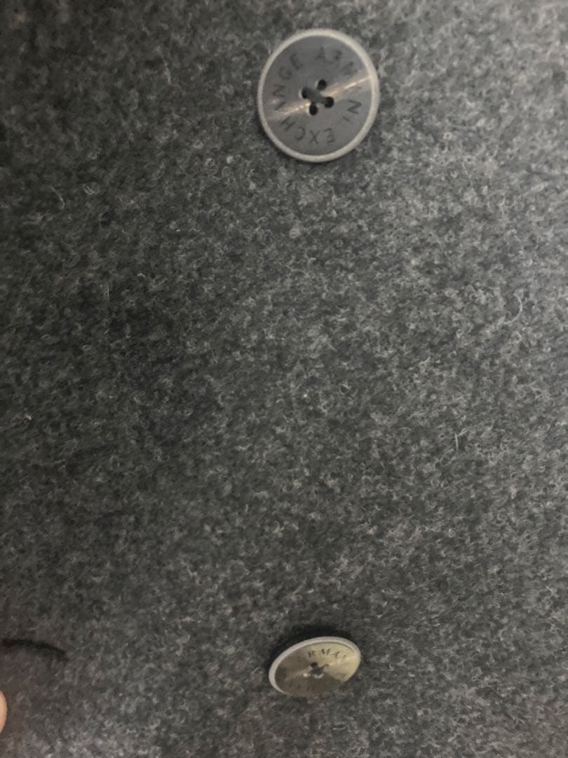 Armani Exchange グレー コート　値下げいたしました