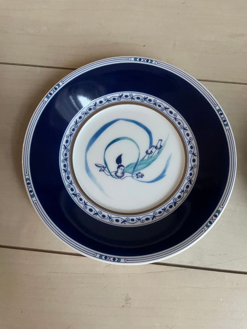 MAHALIYA collections 藍飛天　カップ　ソーサー　2つ　セット