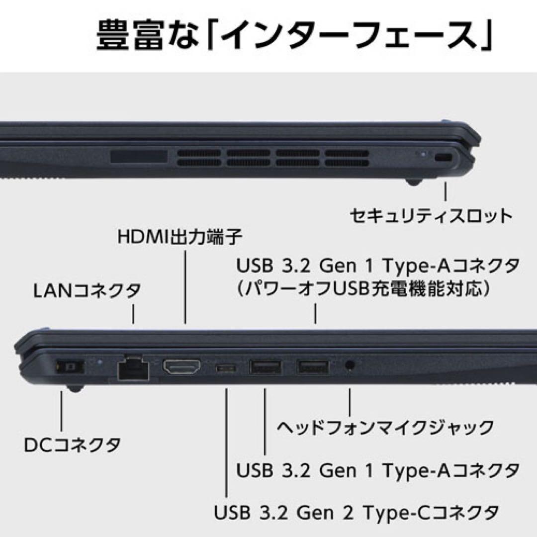 【ほぼ未使用】動作確認程度・美品N1585/EAL(新品M.2SSD 1TB)