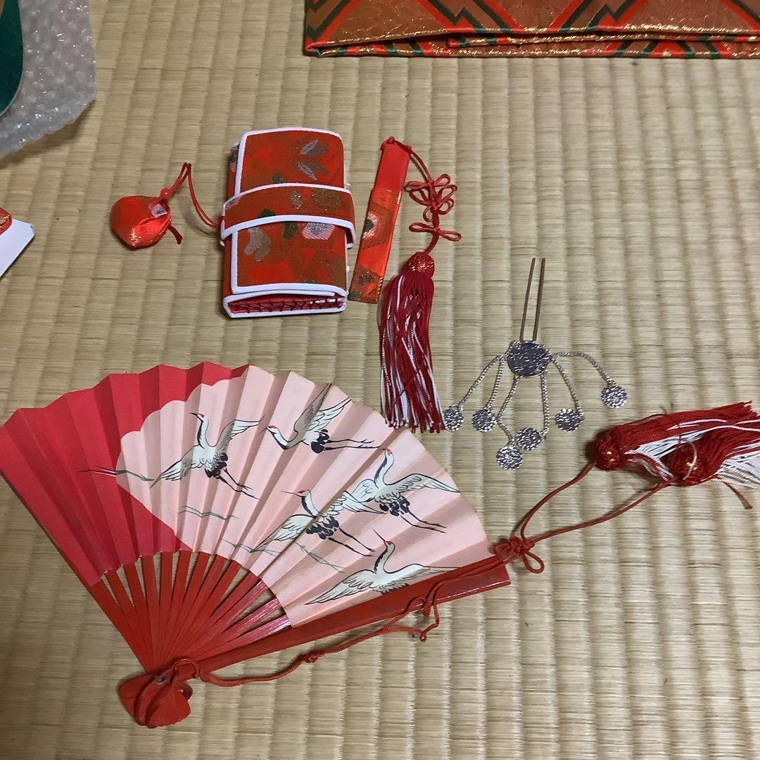 七五三七歳フルセット　帯幅19センチ　　草履21センチ