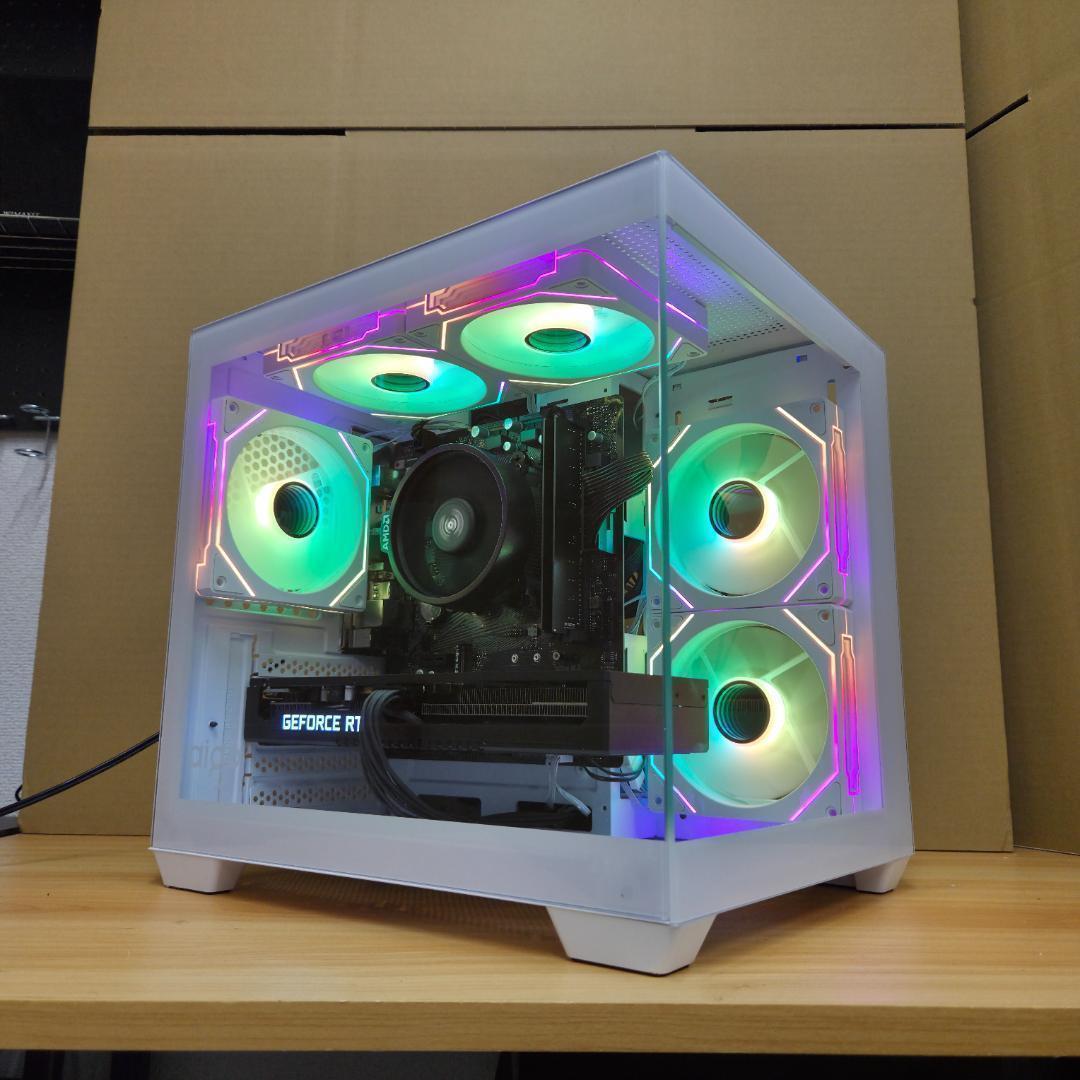 新品ケースゲーミングPC★RTX3080/Ryzen 7/SSD 512GB③