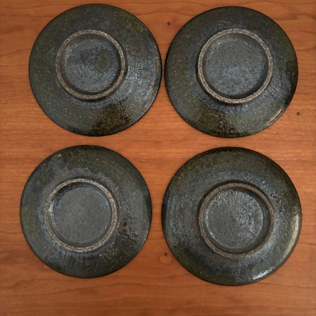 余宮隆　小皿　4枚セット