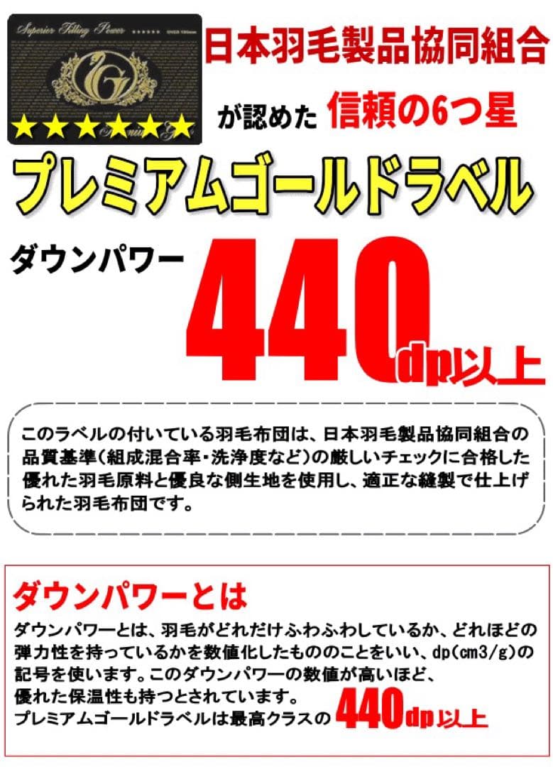 羽毛布団 シングル ハンガリー産ホワイトマザーダック 二層キルト 超長綿 生成り