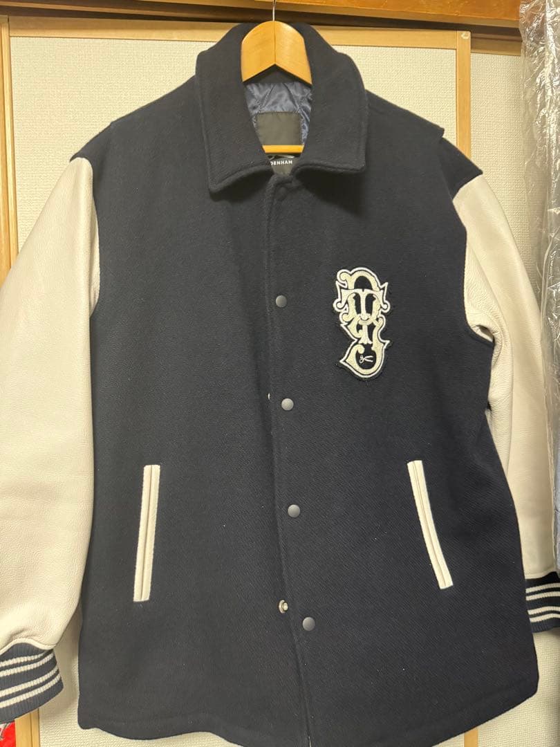 DENHAM スタジャン　デンハム