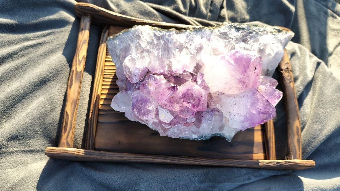 アメジスト原石結晶 重量級 特大サイズ ブラジル産 アメジスト結晶