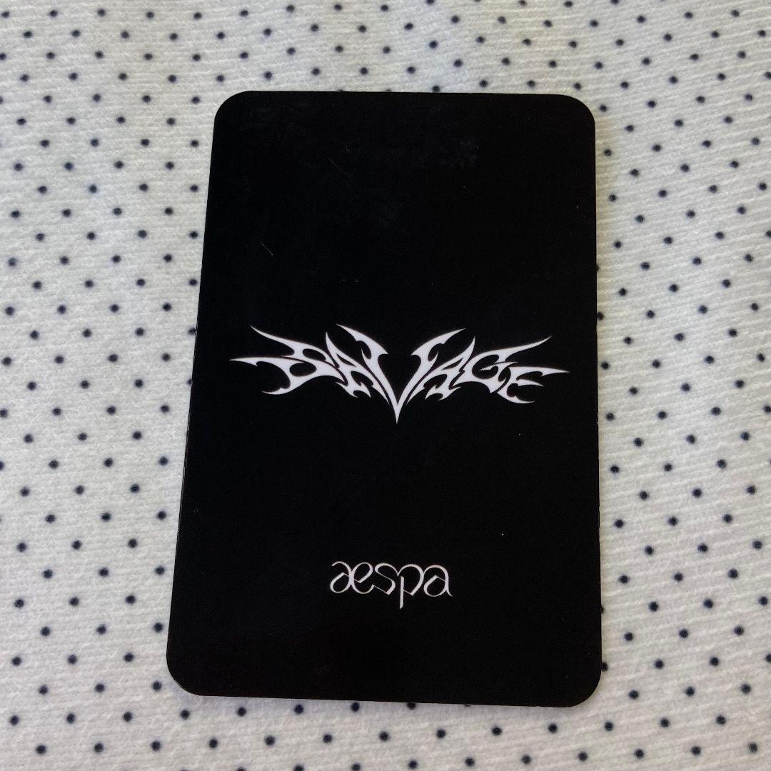 aespa ウィンター karina Savage sgs ボックス トレカ