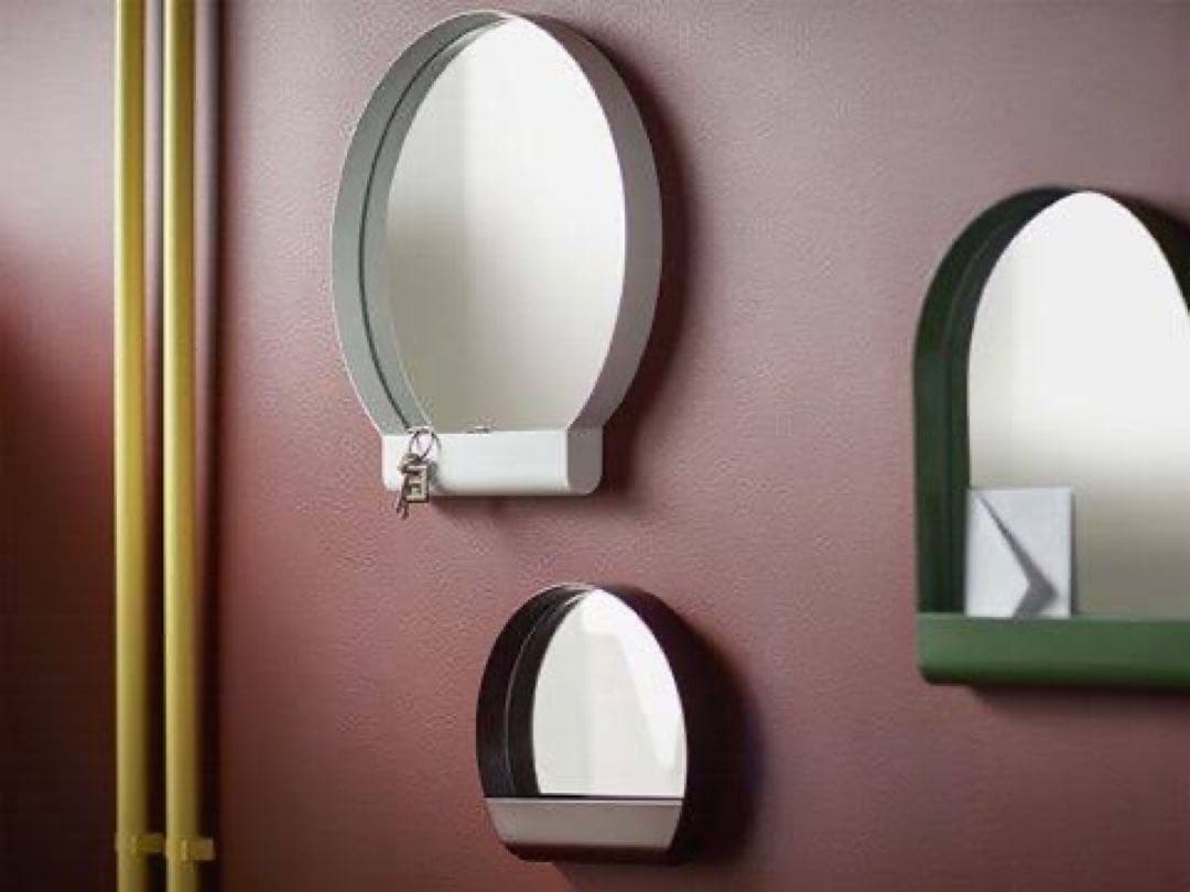 新品 HAY IKEA 廃盤品 YPPERLIG イッペルリグ 壁掛けミラー 鏡