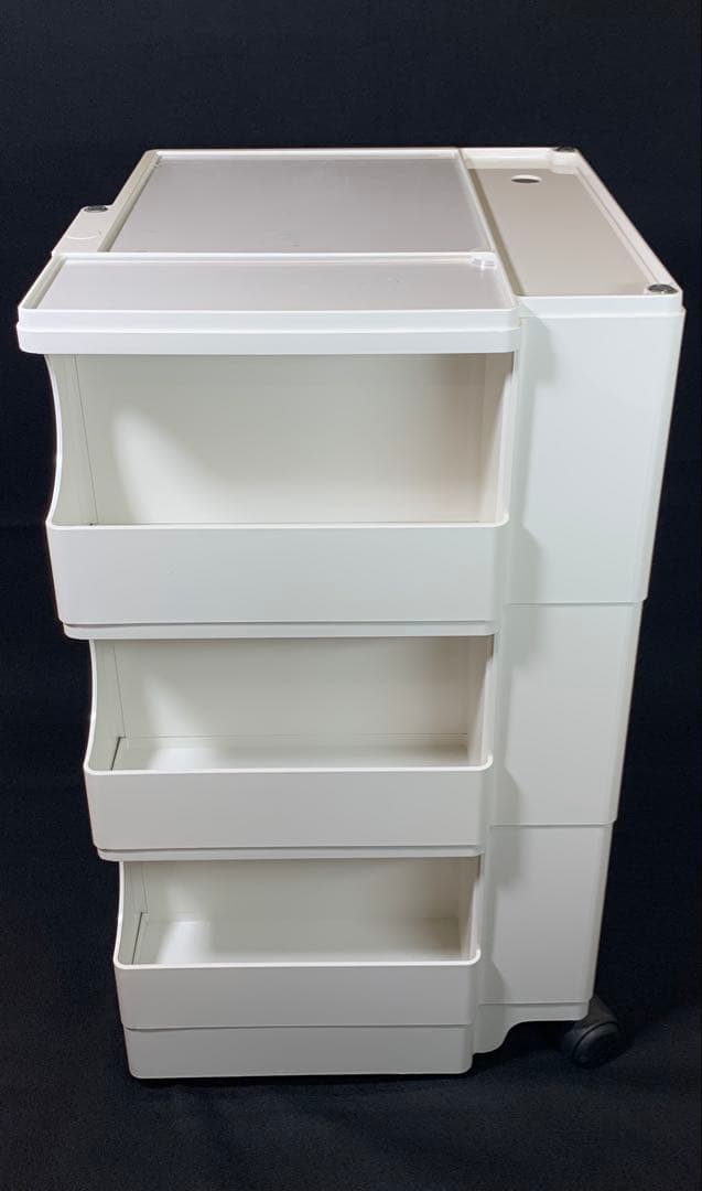 【正規品】　B-LINE 　ボビーワゴン　３段　３トレイ　ホワイト