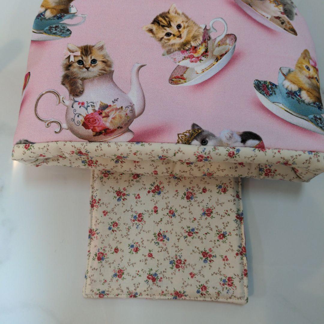 ❦カピ薔薇❦　タイムレストレジャー♡ネコちゃん♡ティーコゼー♡ハンドメイド