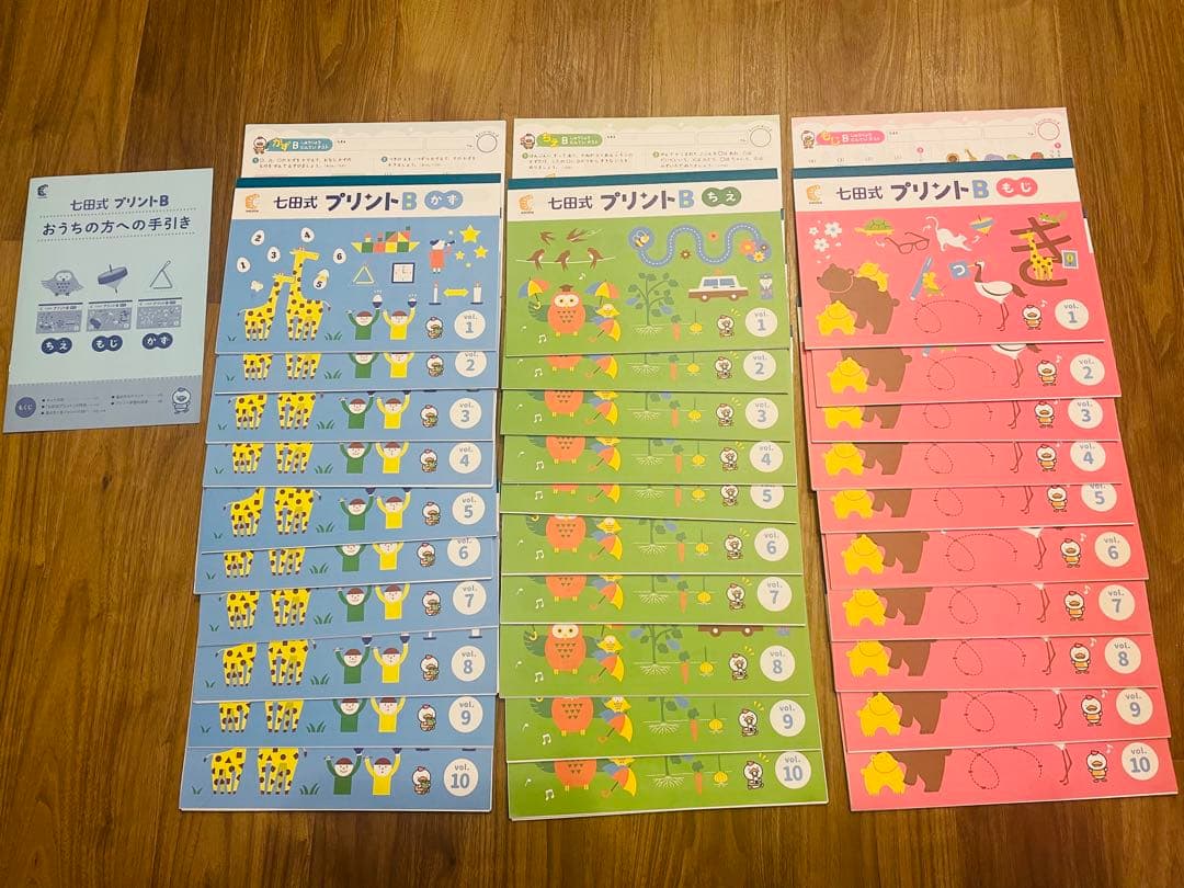 七田式プリントB 幼児用 学習参考書