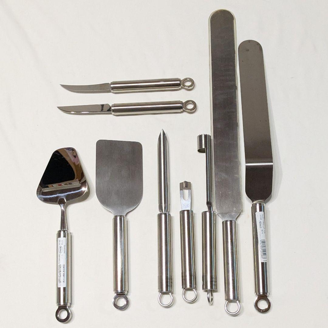 ROSLE レズレー 調理器具 スパチュラ パレットナイフ など 9点