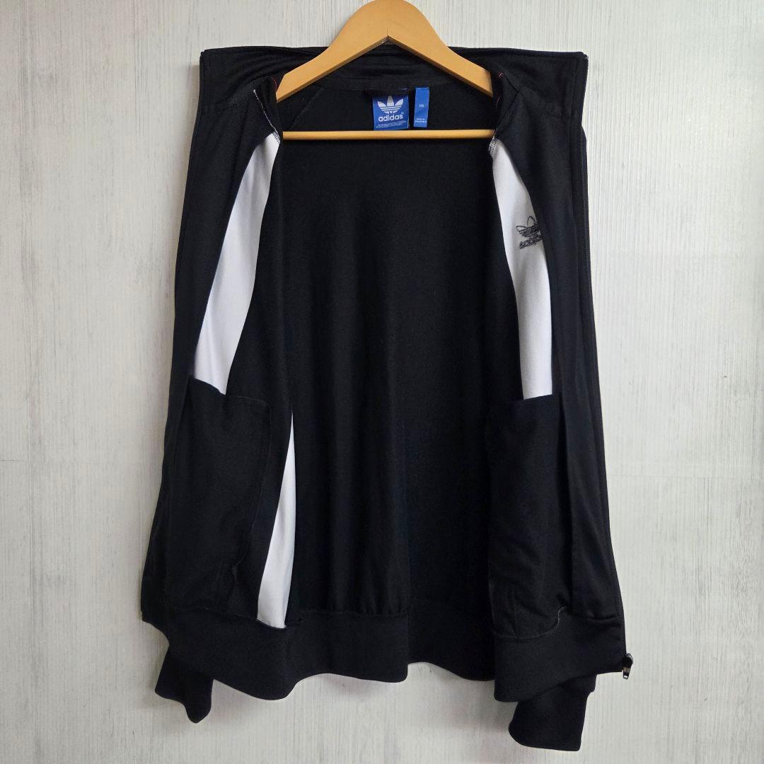 アディダスオリジナルス　トラックジャケット XL　ブラック　ホワイト　NIGO
