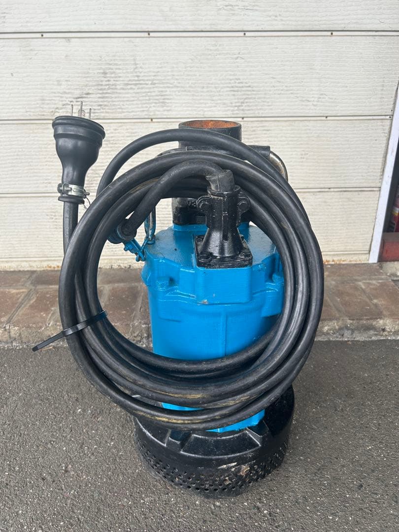 ★ツルミKTV3-55ハイスピンポンプ工事排水用5.5Kw 200V 50Hz