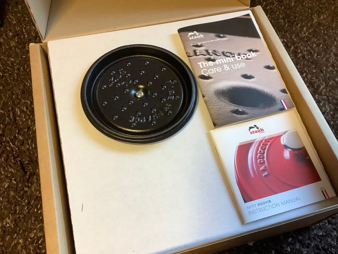 美品⭐︎STAUB スープポット 14cm 片手鍋