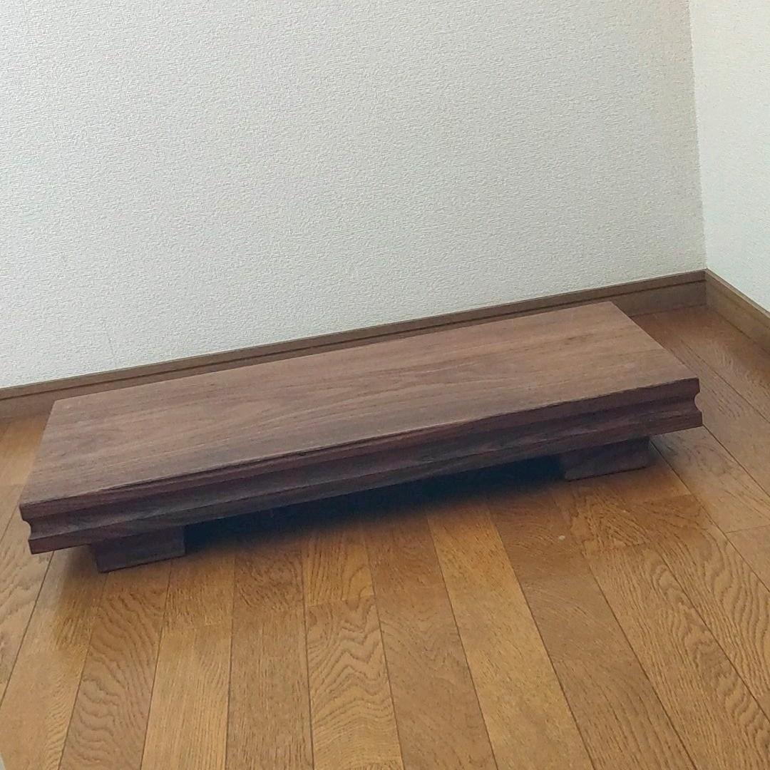 黒檀製  座卓