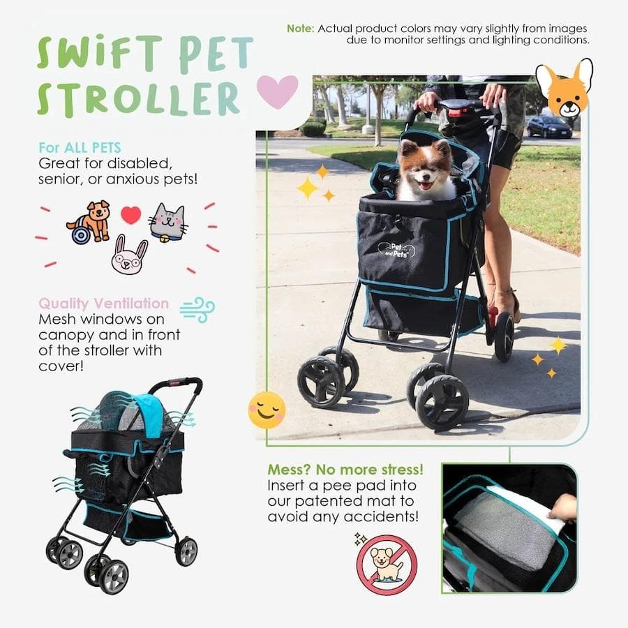 訳あり品 ペットアンドペッツ スイフト ペットストローラー ペットカート 犬 猫
