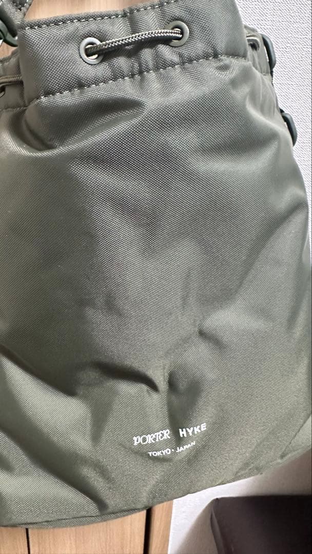 極美品 PORTER × HYKE 2WAY TOOL BAG オリジナル巾着付