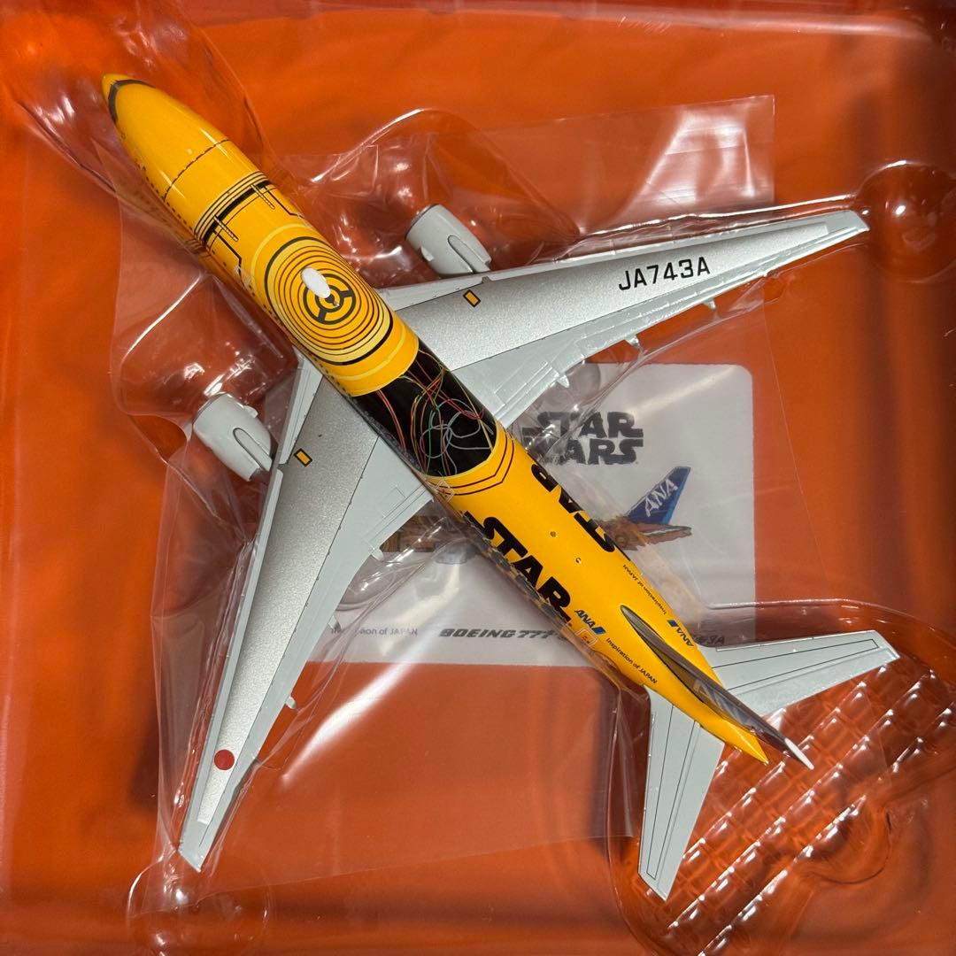 が*ち様 JC ANA C-3PO B777-200ER JA743A 1/40