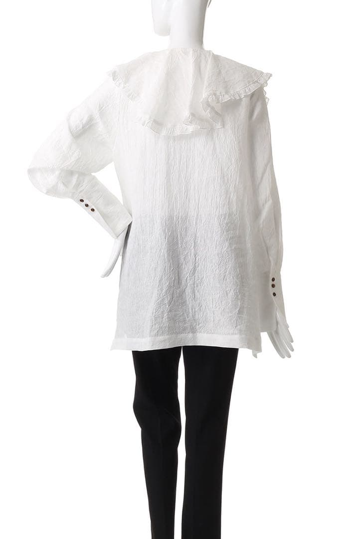 完売希少uhr ruffle frill shirt ラッフル　フリル　シャツ