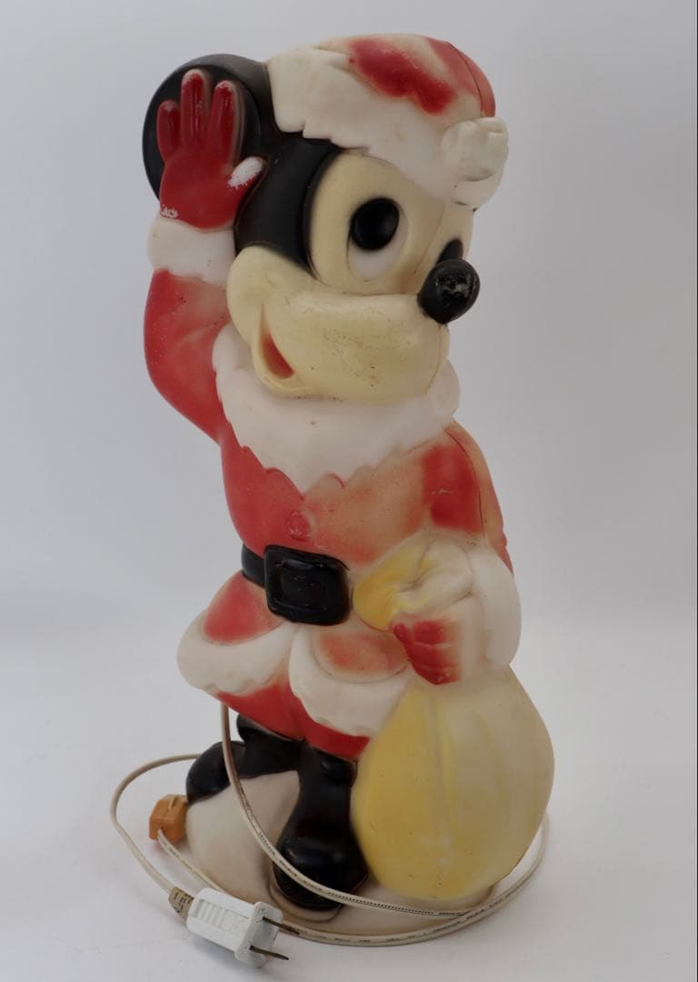 ビンテージ・ミッキーマウス・クリスマス・ランプ 39cm