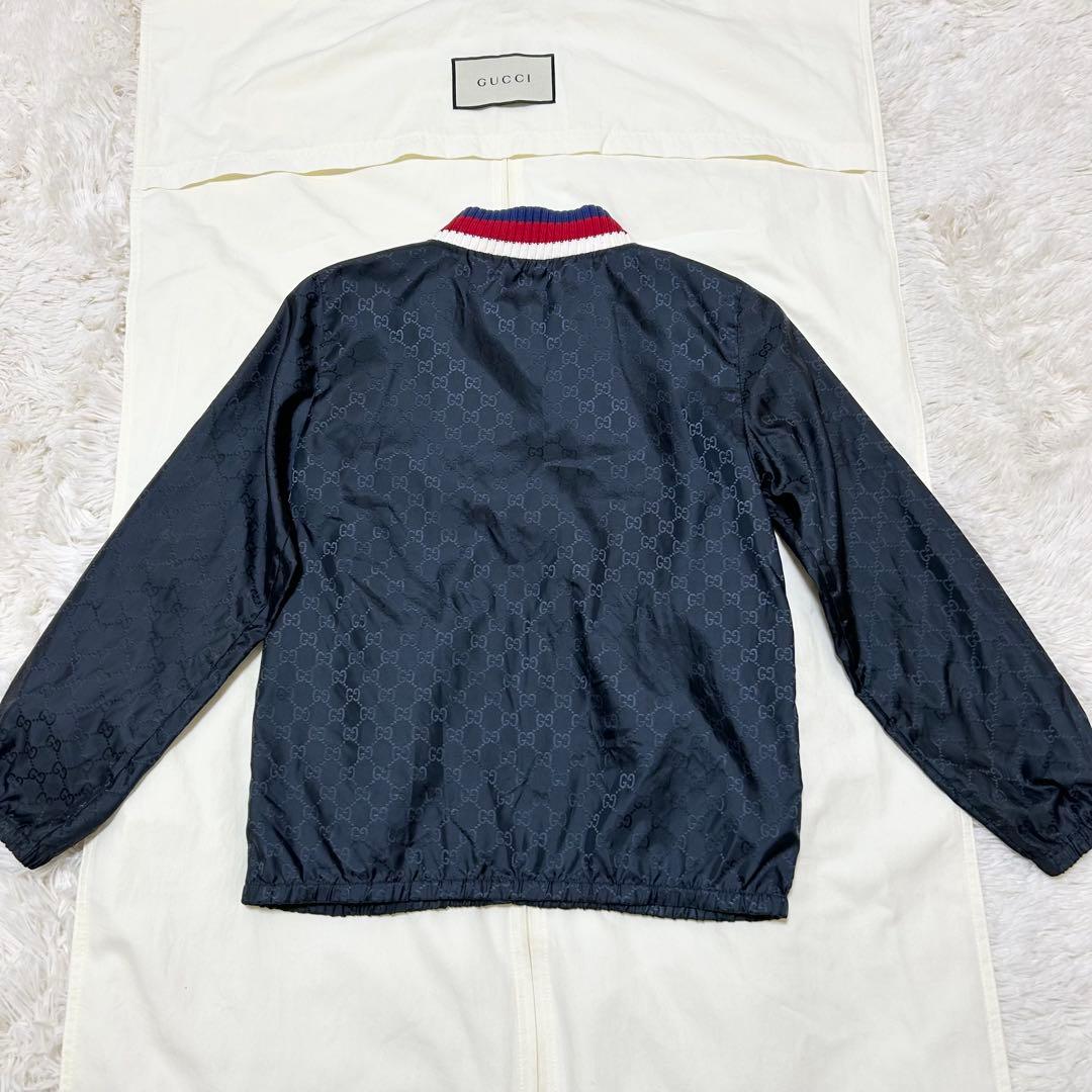 【美品】GUCCI グッチ キッズ ナイロンジャケット ブルゾン GG柄
