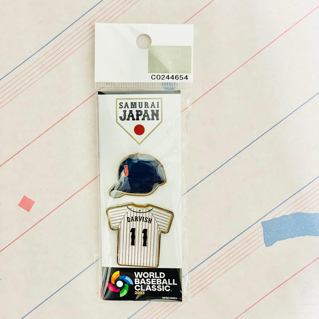 WBC2023　優勝記念　侍ジャパン　ピンバッジ　生産終了品　ドジャーストリオ