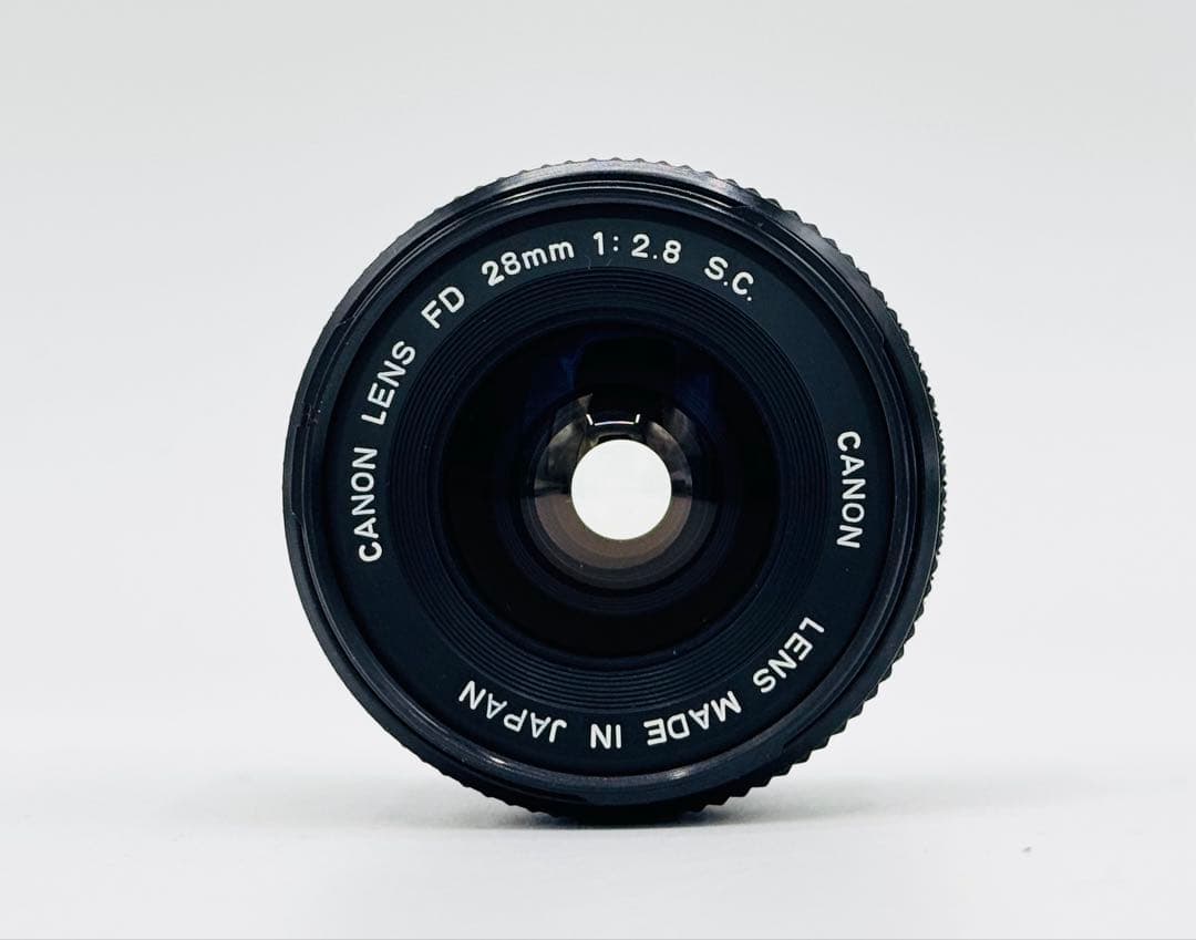 【整備済み・完動品】Canon A-1 + FD 28mm f2.8 S.C.